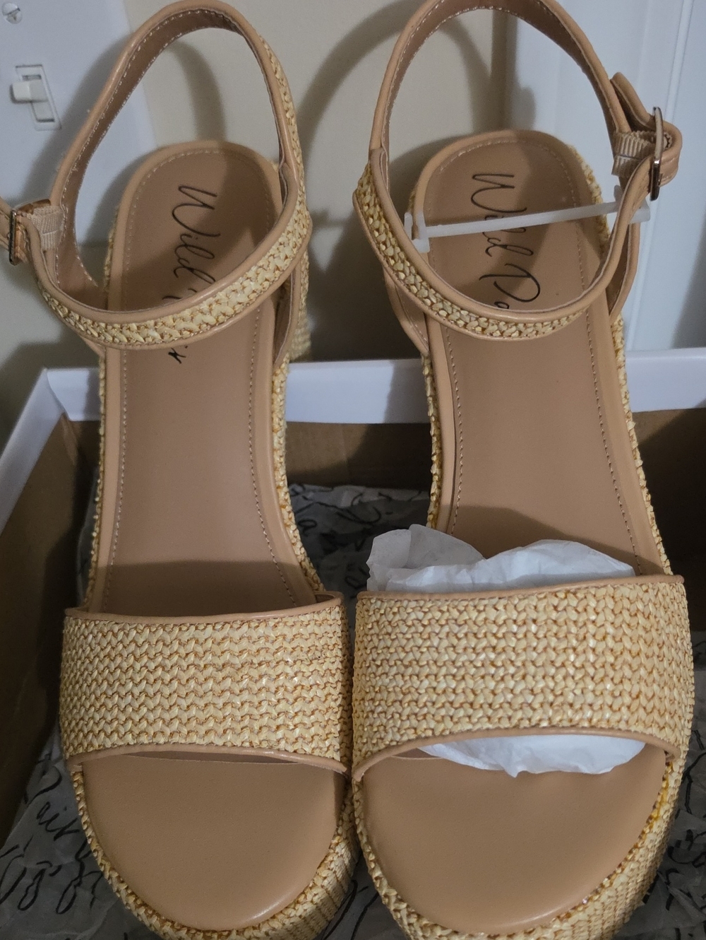 Wild Pair Vidaa Ankle-Strap Platform Sandals